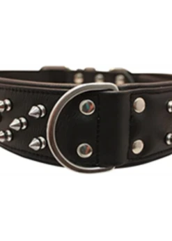 Angel™ Amsterdam Multi-Line Spiked Collar 28"