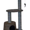 Animal Treasures Cat Tree - Bi-Level 38"