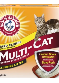 Arm & Hammer Multi-Cat Strength Clumping Litter 14lbs