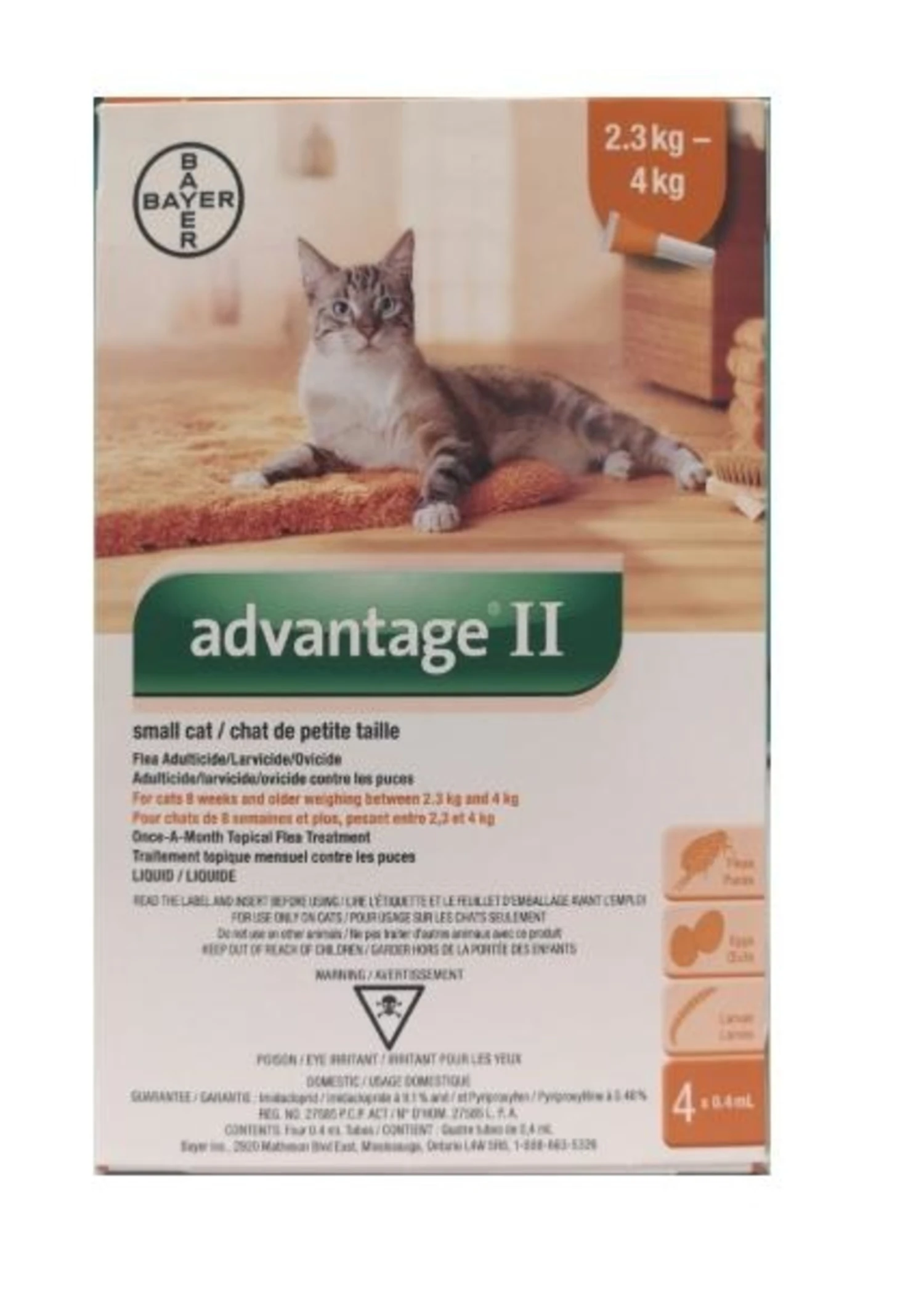 Bayer Advantage® II - Small Cat 2 Bayer Advantage® II - Small Cat - Image 2
