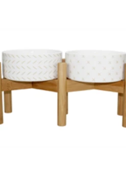 BeOneBreed™ Elevated Ceramic Bowl Large