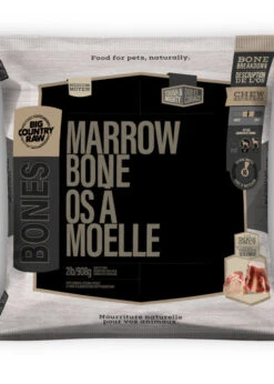 Big Country Raw Beef Marrow Bone Medium 2lbs