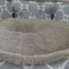 Cuddler Bed Round Medium Gray 22x20"