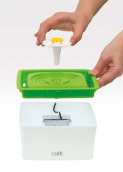 Catit® Mini Flower Fountain 1.5L -Pet Supplies Shop catit catit mini flower fountain 15l 4