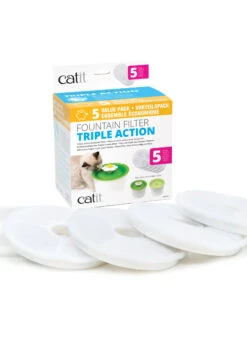 Catit® Triple Action Fountain Filter 5pk
