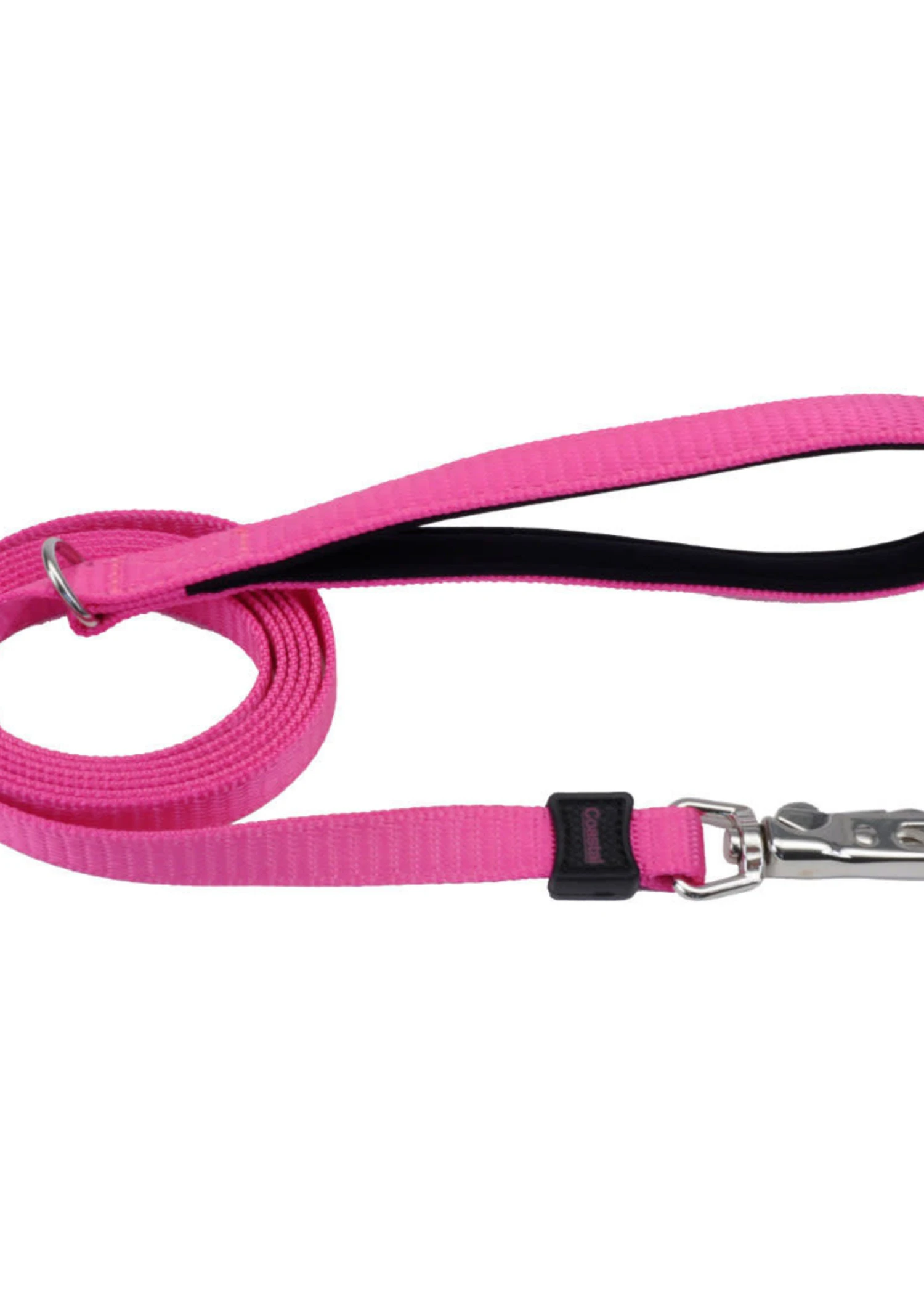 Coastal Inspire Neoprene Leash Pink 5/8"x6' 1 Coastal Inspire Neoprene Leash Pink 5/8"x6'