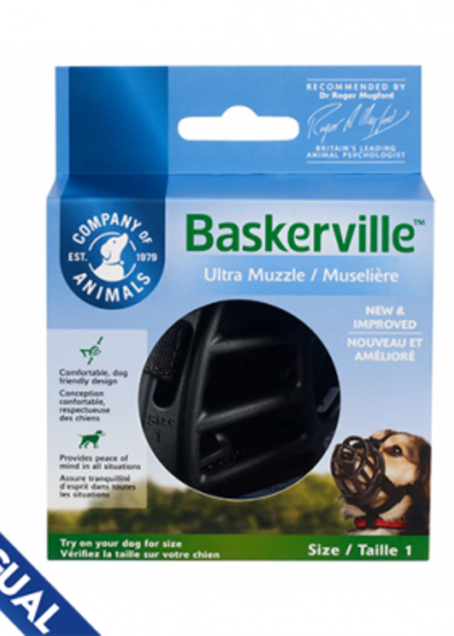 Company Of Animals Baskerville™ Ultra Muzzle Size 1 1 Company Of Animals Baskerville™ Ultra Muzzle Size 1