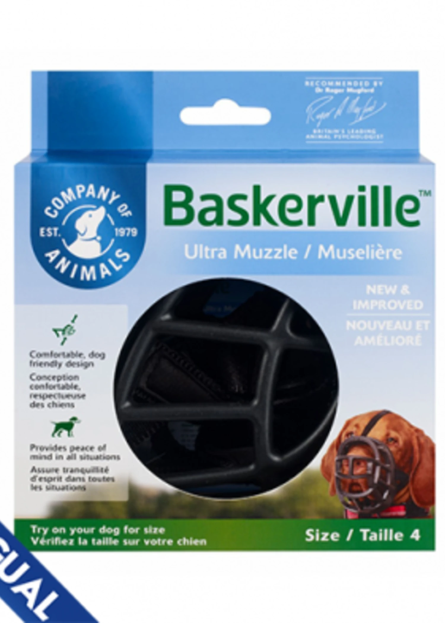 Company Of Animals Baskerville™ Ultra Muzzle Size 4 1 Company Of Animals Baskerville™ Ultra Muzzle Size 4