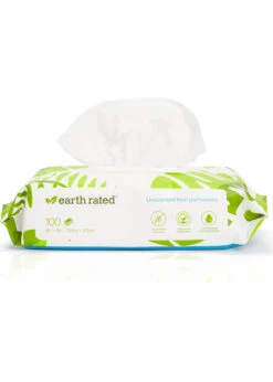 Earth Rated® 100 Certified Compostable Wipes Unscented