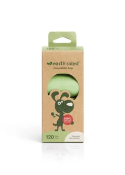 Earth Rated® 120 Certified Compostable Bags On 8 Refill Rolls