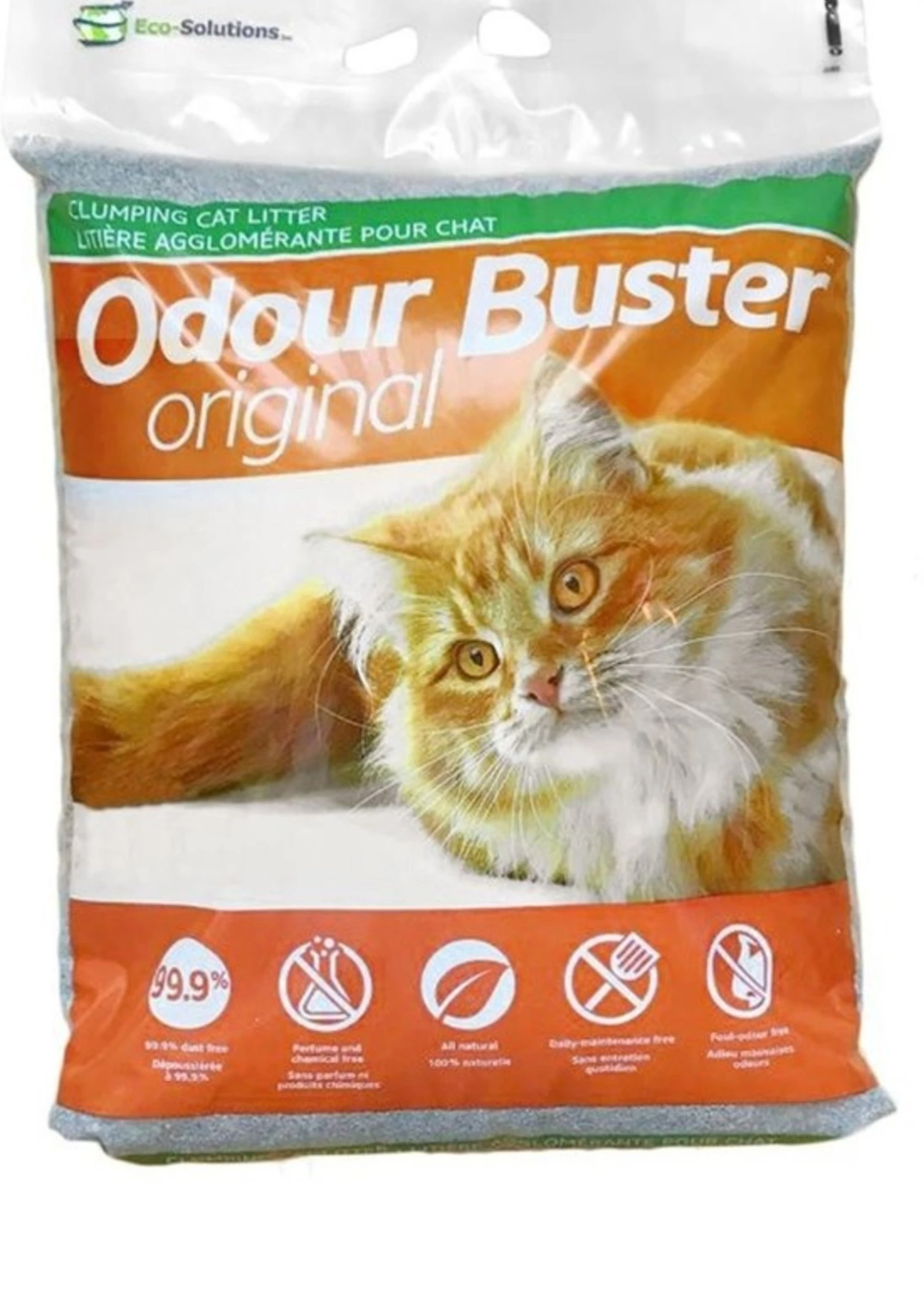 ECO-SOLUTIONS ODOUR BUSTER CAT LITTER 31lbs 1 ECO-SOLUTIONS ODOUR BUSTER CAT LITTER 31lbs