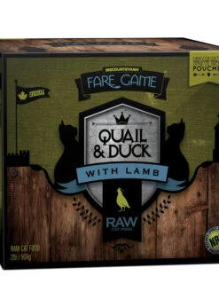 Fare Game Quail And Duck With Lamb 2lbs