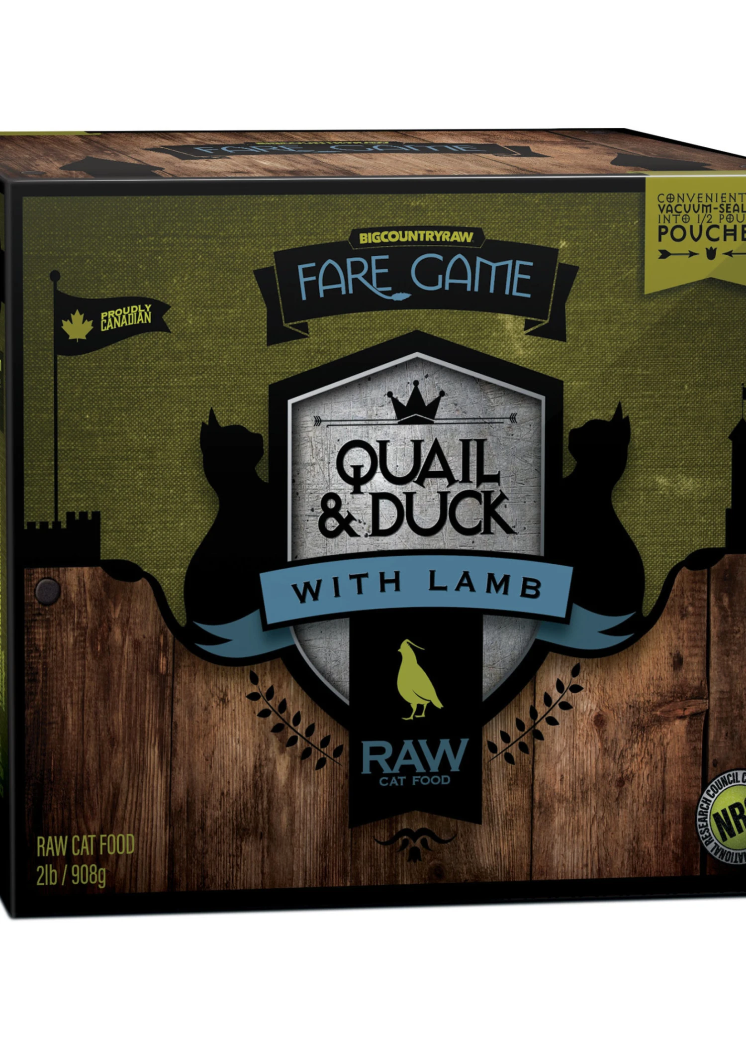 Fare Game Quail And Duck With Lamb 2lbs 1 Fare Game Quail And Duck With Lamb 2lbs
