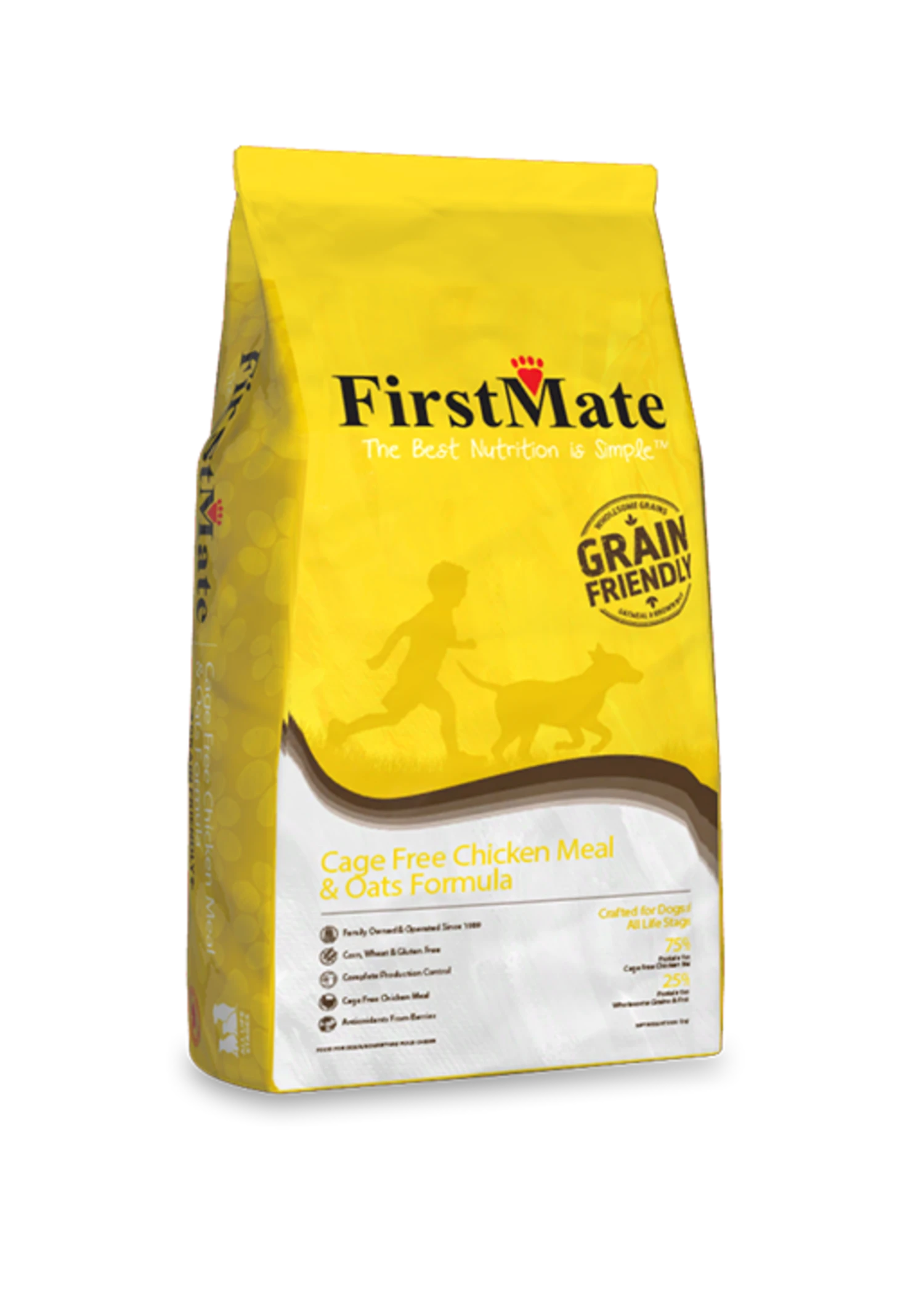 FirstMate Cage Free Chicken Meal & Oats Formula 25lbs 1 FirstMate Cage Free Chicken Meal & Oats Formula 25lbs