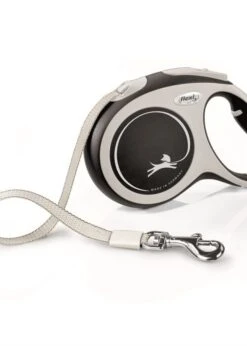 FLEXI RETRACTABLE LEASH COMFORT TAPE 5m LRG GREY