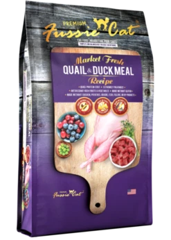 Fussie Cat Market Fresh Quail & Duck Meal Recipe
