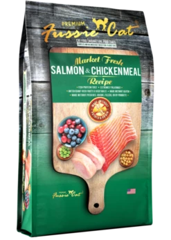 Fussie Cat Market Fresh Salmon & Chicken Meal Recipe