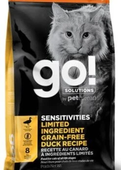 GO! CAT SENSITIVITIES LID GF DUCK 16lbs