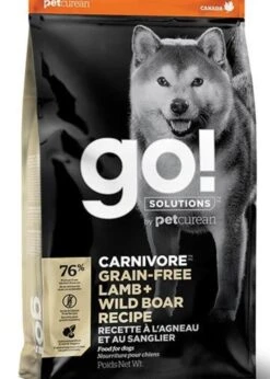 Go! Solutions™ Carnivore™ Lamb + Wild Boar Recipe 22lbs