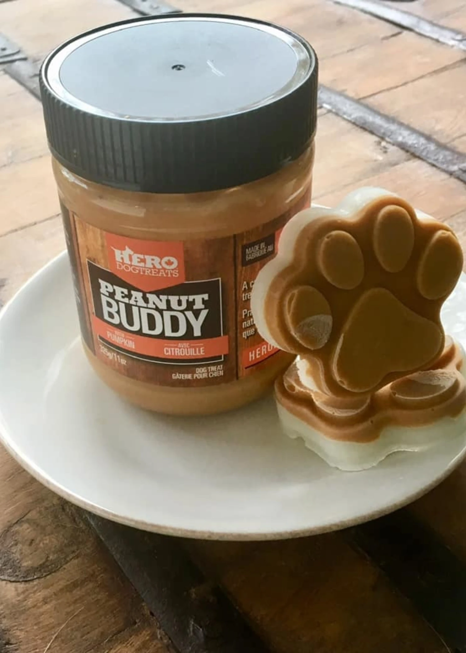 HeroDogTreats™ Peanut Buddy With Pumpkin 11oz 2 HeroDogTreats™ Peanut Buddy With Pumpkin 11oz - Image 2