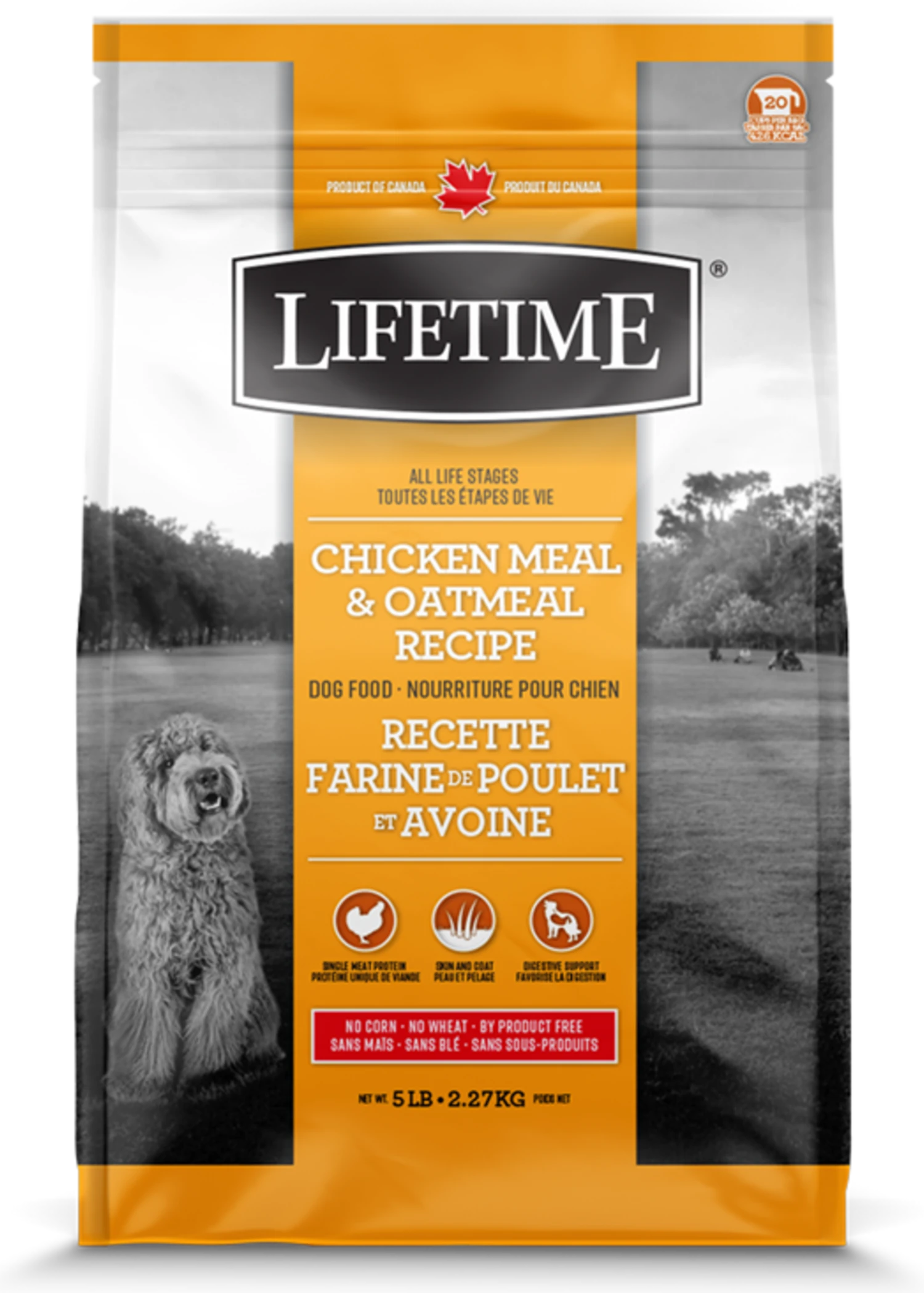 LifeTime® Chicken Meal & Oatmeal Recipe 25lbs 2 LifeTime® Chicken Meal & Oatmeal Recipe 25lbs - Image 2