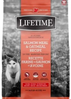 Lifetime Salmon Meal & Oatmeal Recipe 14lbs