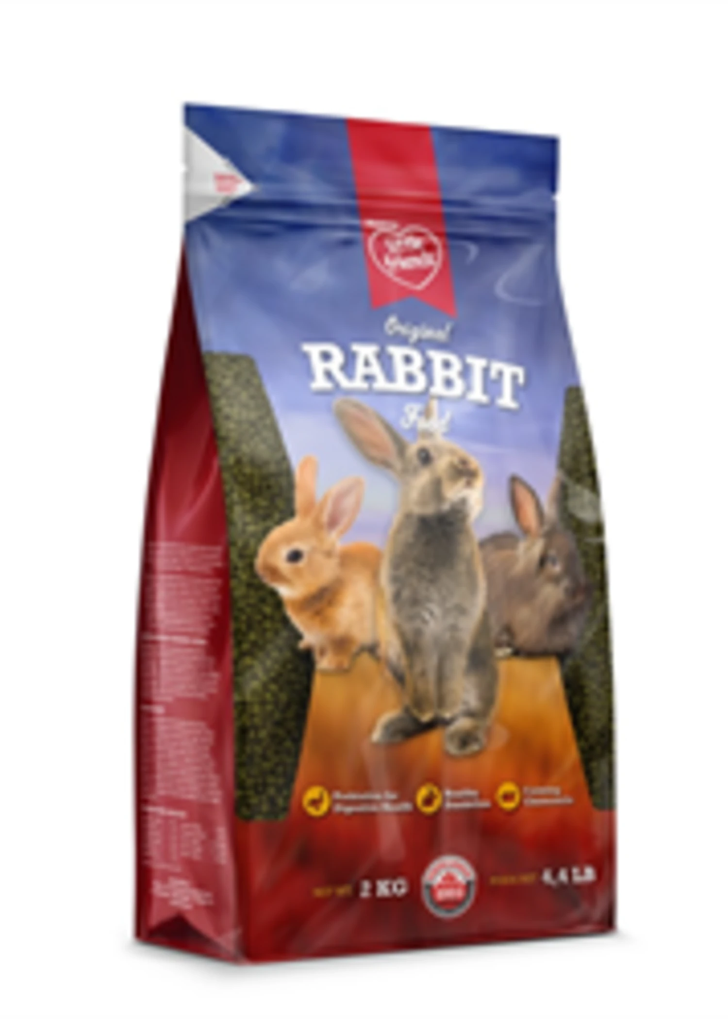 Original Rabbit Food 2kG 1 Original Rabbit Food 2kG
