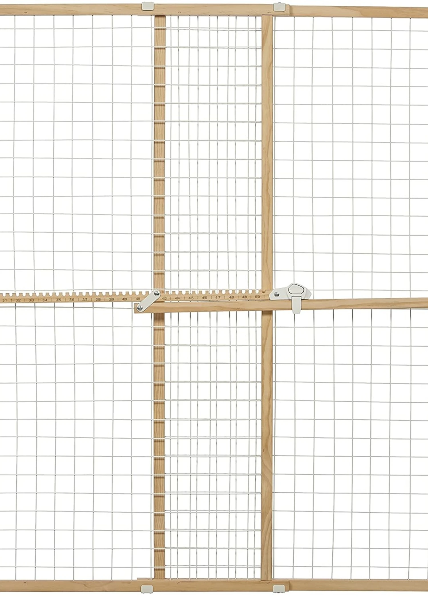 Wood Gate Dog 32inx29-50in 1 Wood Gate Dog 32inx29-50in