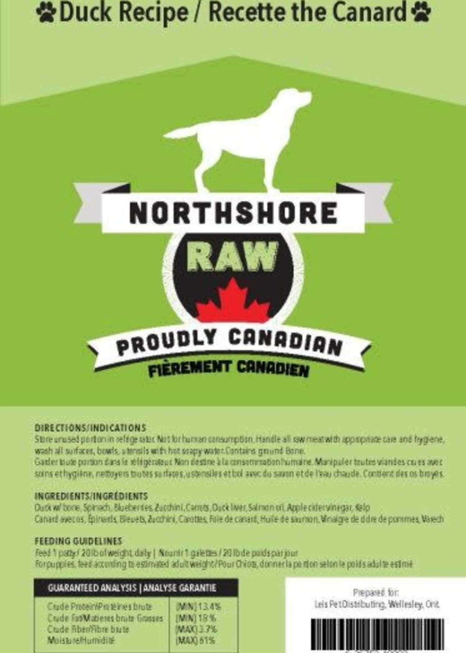 Raw Duck Recipe 8lbs 2 Raw Duck Recipe 8lbs - Image 2