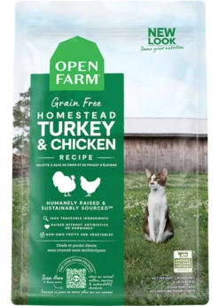 Open Farm® Homestead Turkey & Chicken Recipe 4lbs