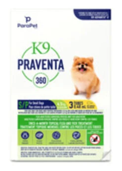 K9 Praventa 360™ For Small Dogs Up To 4.5kG