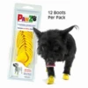 PAWZ DOG BOOTS YELLOW XXSML 12pK
