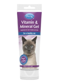PetAg Vitamin & Mineral Gel Supplement For Cats 3.5oz
