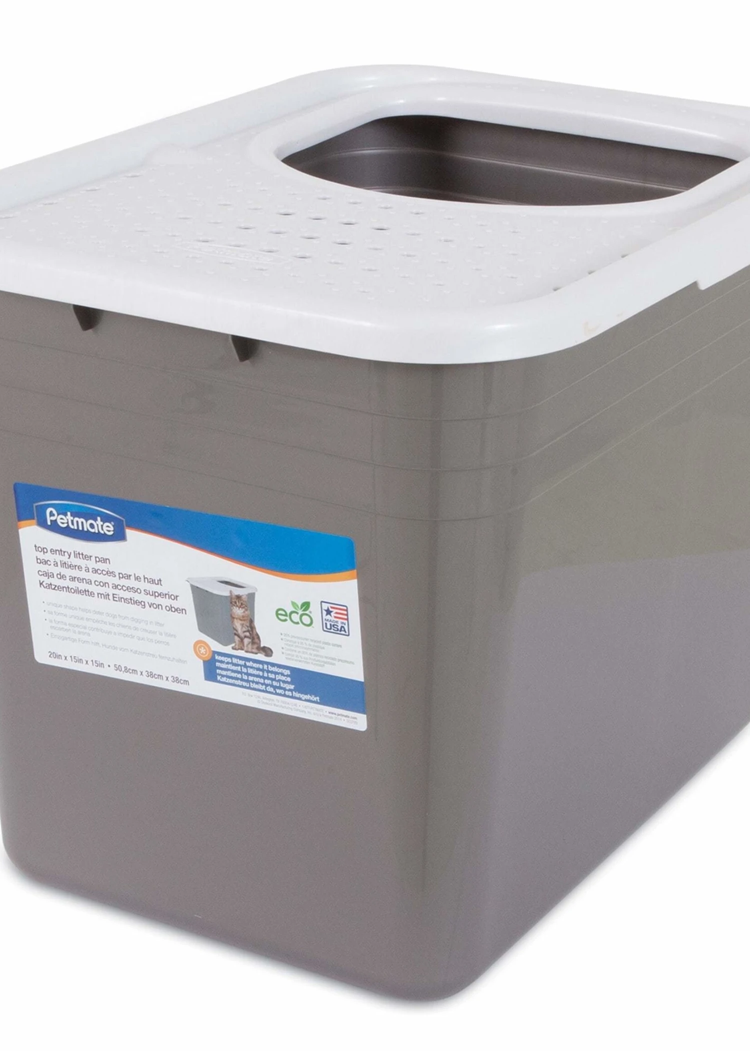 Petmate Top Entry Litter Box 1 Petmate Top Entry Litter Box