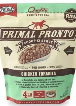 Primal Pet Foods Inc. Raw Frozen Pronto Chicken 4lbs
