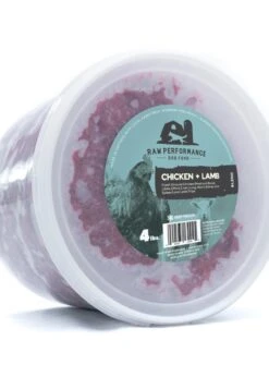 Raw Performance Chicken & Lamb Blend 4lbs