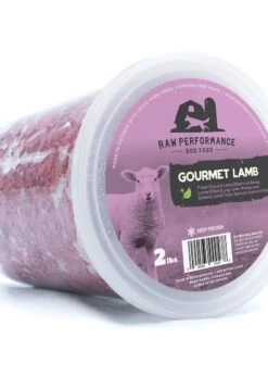 Raw Performance Gourmet Lamb 2lbs