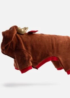 Silver Paw Dog Onesie Reindeer Mdm