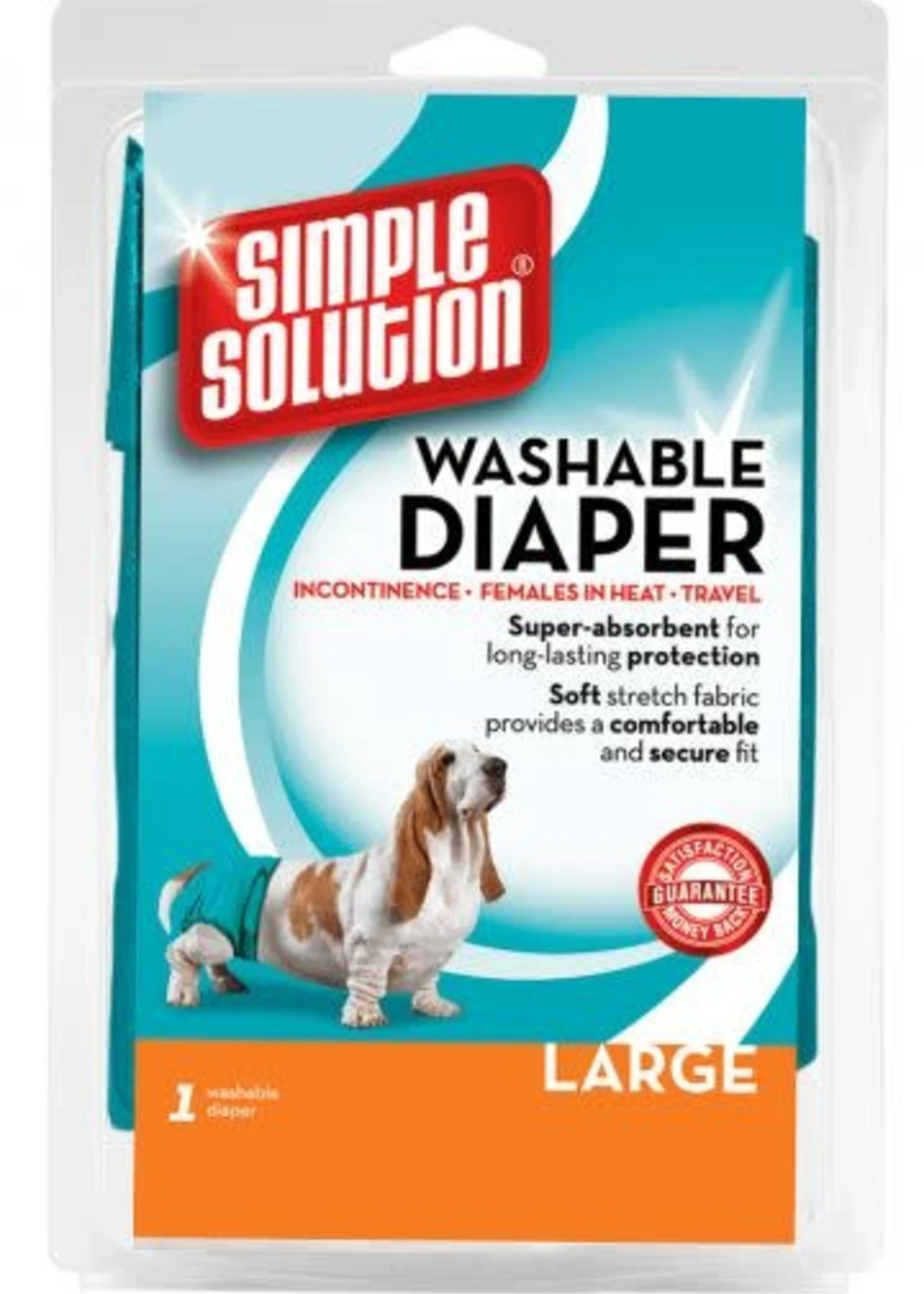 Simple Solution® Washable Diaper Female Large 1 Simple Solution® Washable Diaper Female Large