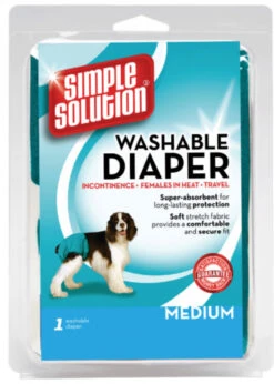 Simple Solution® Washable Female Diaper Medium