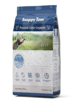 Snappy Tom© Crystal Litter Unscented 4kG