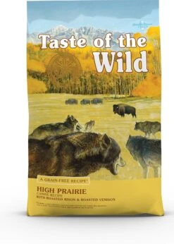 TASTE OF THE WILD GF HIGH PRAIRIE RECIPE W/ROASTED BISON & ROASTED VENISON 5lbs