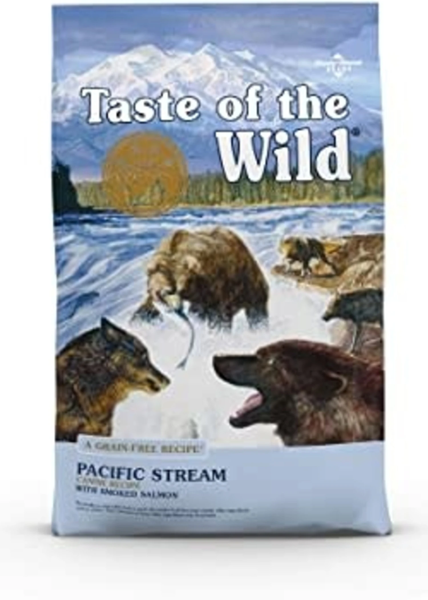 TASTE OF THE WILD GF PACIFIC STREAM RECIPE W/SMOKED SALMON 28lbs 2 TASTE OF THE WILD GF PACIFIC STREAM RECIPE W/SMOKED SALMON 28lbs - Image 2