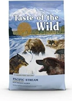 TASTE OF THE WILD GF PACIFIC STREAM RECIPE W/SMOKED SALMON 28lbs