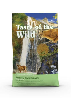 TASTE OF THE WILD GRAIN FREE ROCKY MOUNTAIN W/ROASTED VENISON & SMOKED SALMON 5lbs