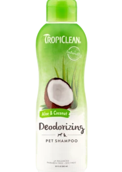 TropiClean Aloe & Coconut Deodorizing Shampoo 20oz