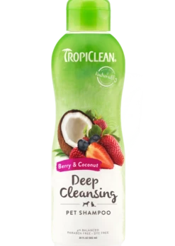 TropiClean Berry & Coconut Deep Cleansing Shampoo 20oz