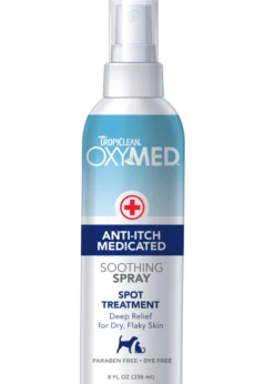 TropiClean® OxyMed© Anti-Itch Medicated Soothing Spray 8oz