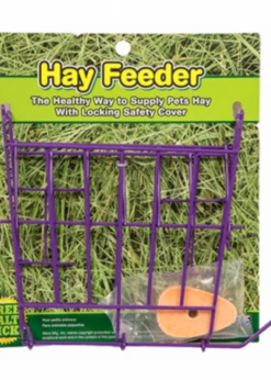 Ware™Hay Feeder With Salt Lick