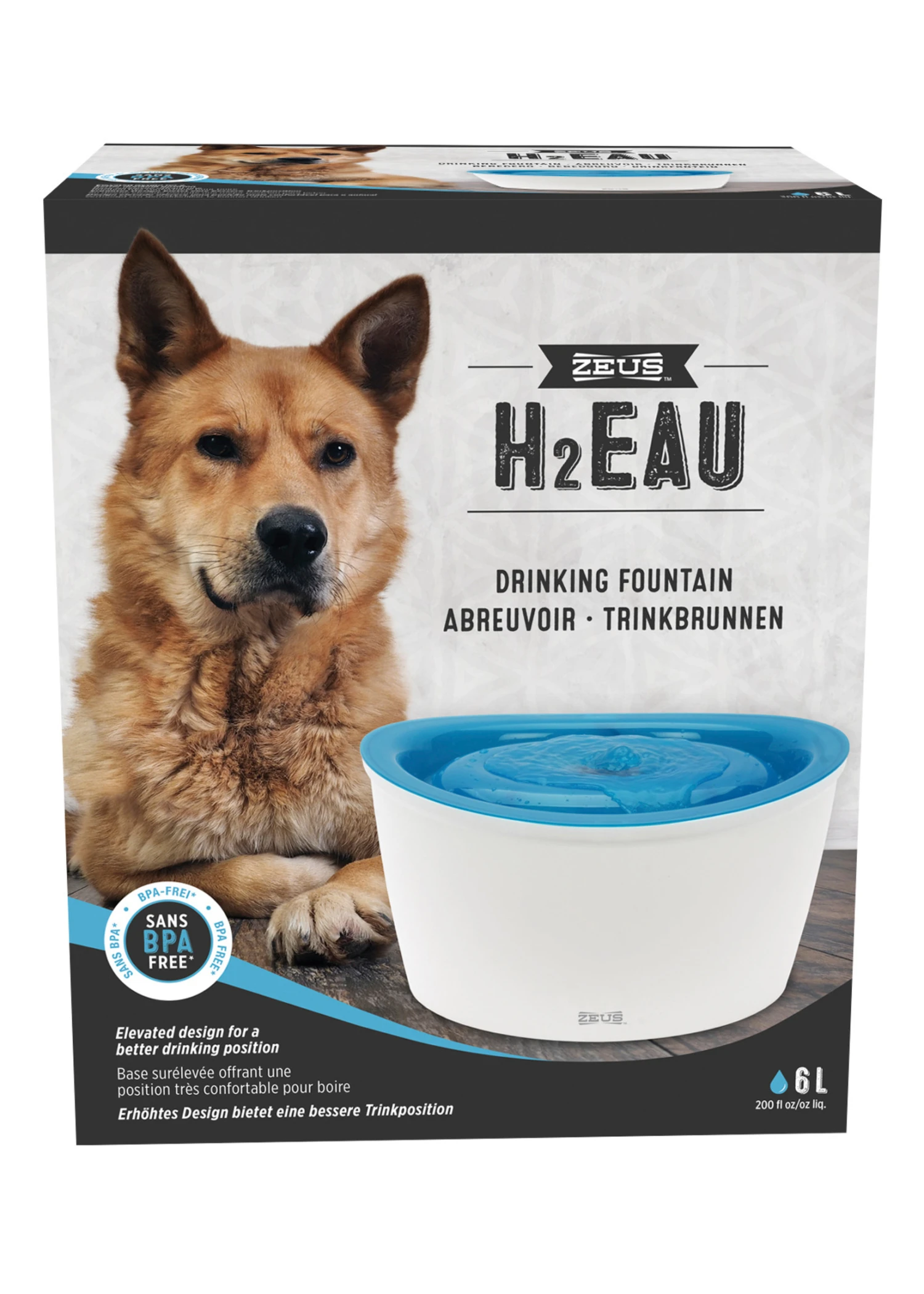 Zeus H2EAU Drinking Fountain 6L 2 Zeus H2EAU Drinking Fountain 6L - Image 2